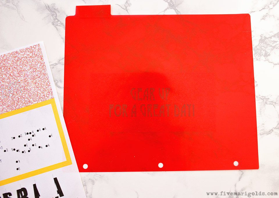 Secret Message Lunchbox Notes | Five Marigolds