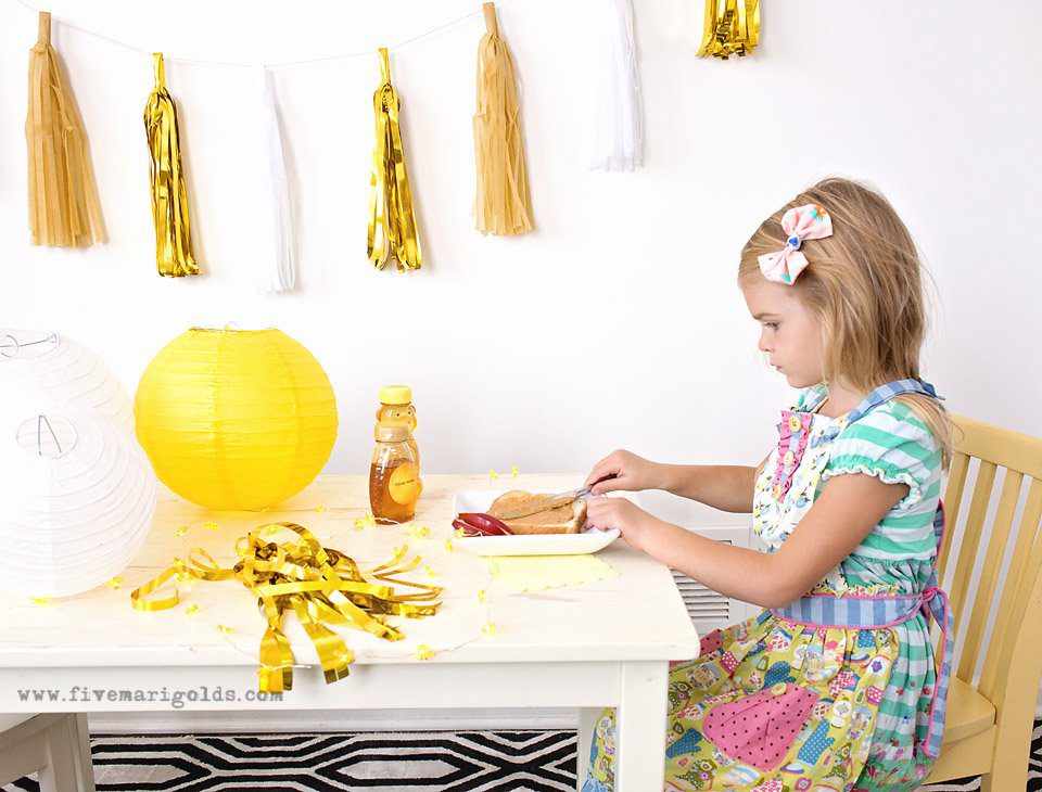 Honey Bear After School Snack | Five Marigolds