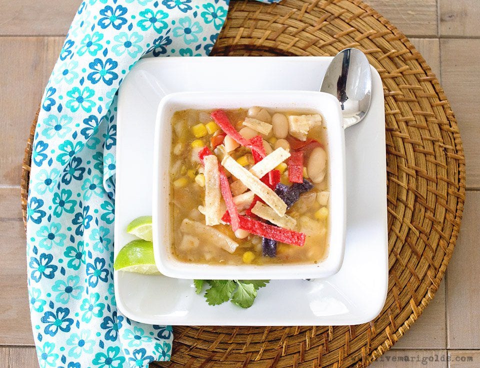 Slow Cooker White Chicken Chili