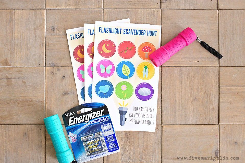 Flashlight Scavenger Hunt