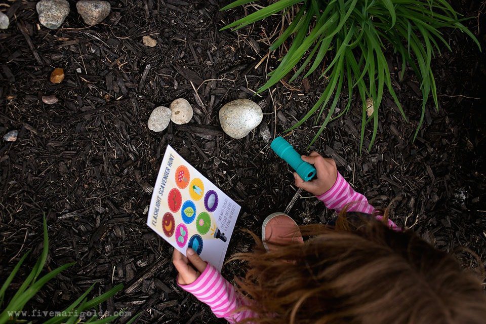 Flashlight Scavenger Hunt