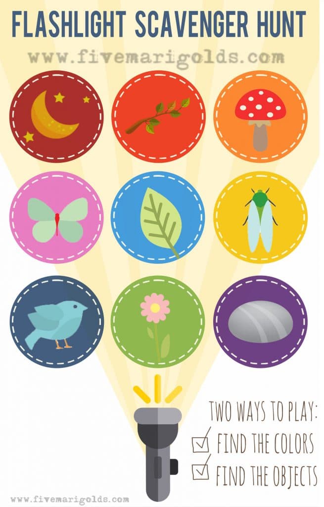Flashlight Scavenger Hunt