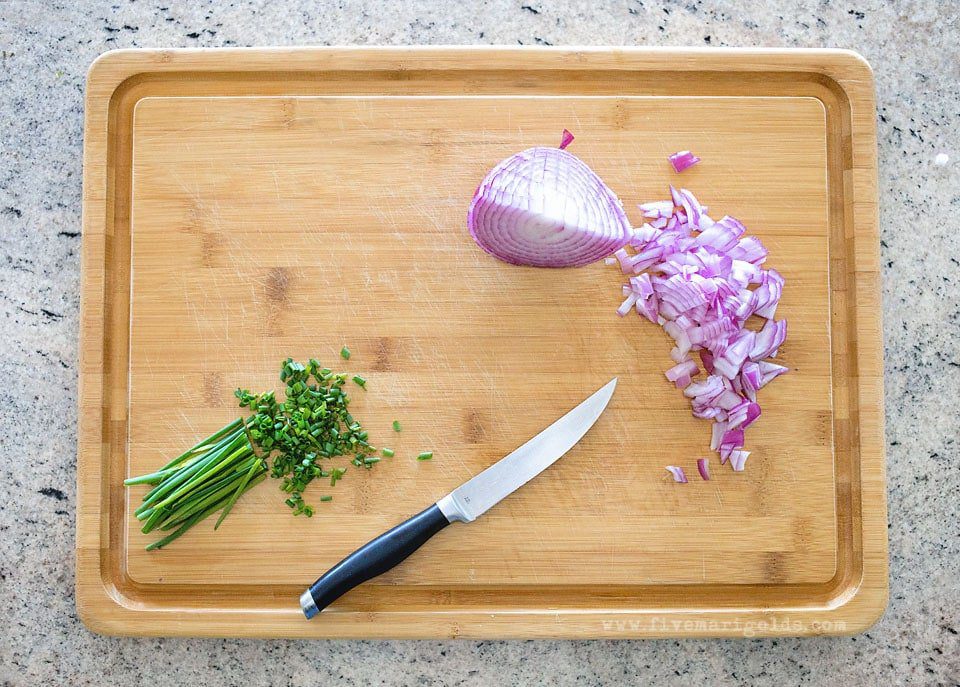 Deviled Egg Pasta Salad | Five Marigolds