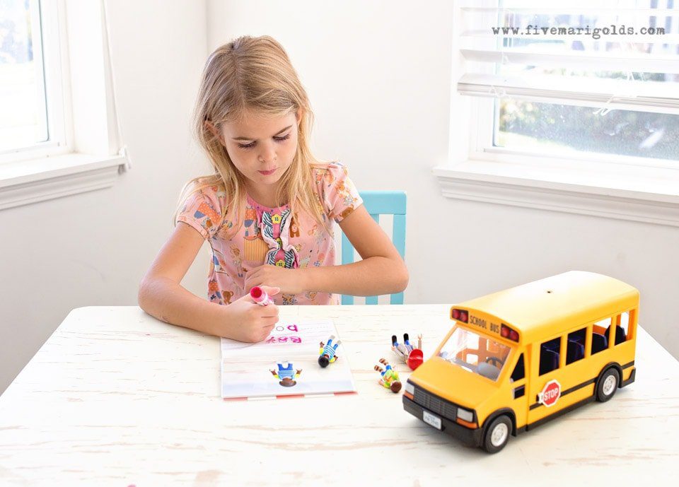 DIY Writing Skills Workbook Kindergarten Back To School 