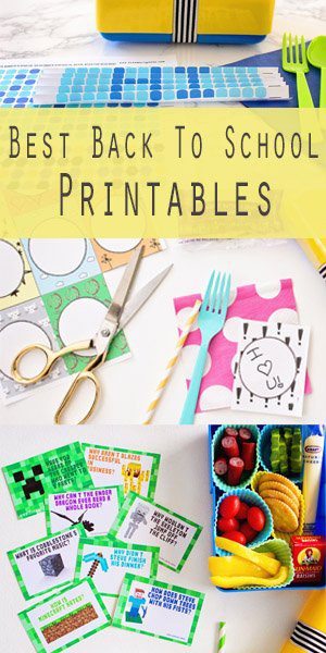 Back To school printables