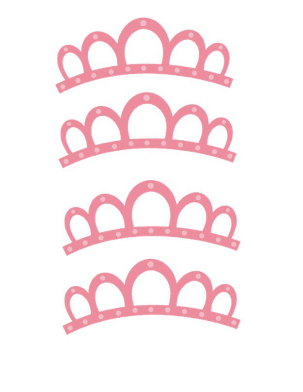 Candy Button Crown Template | Five Marigolds