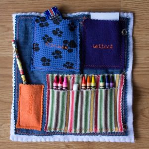 Activity Quiet Book Inspiration Art Pages | Five Marigolds