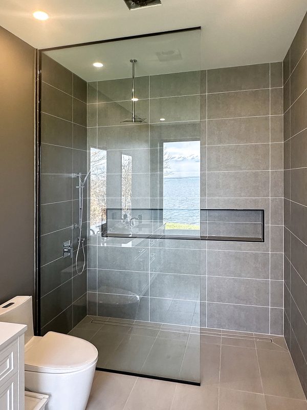 project fort showers single panel flush channels open entry