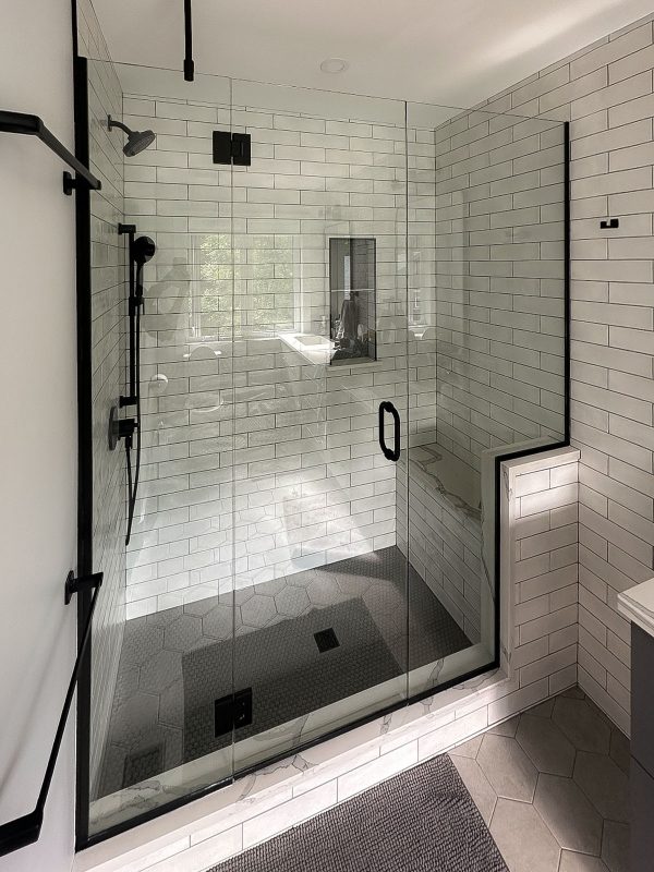 project fort showers straight across custom cut frameless swing