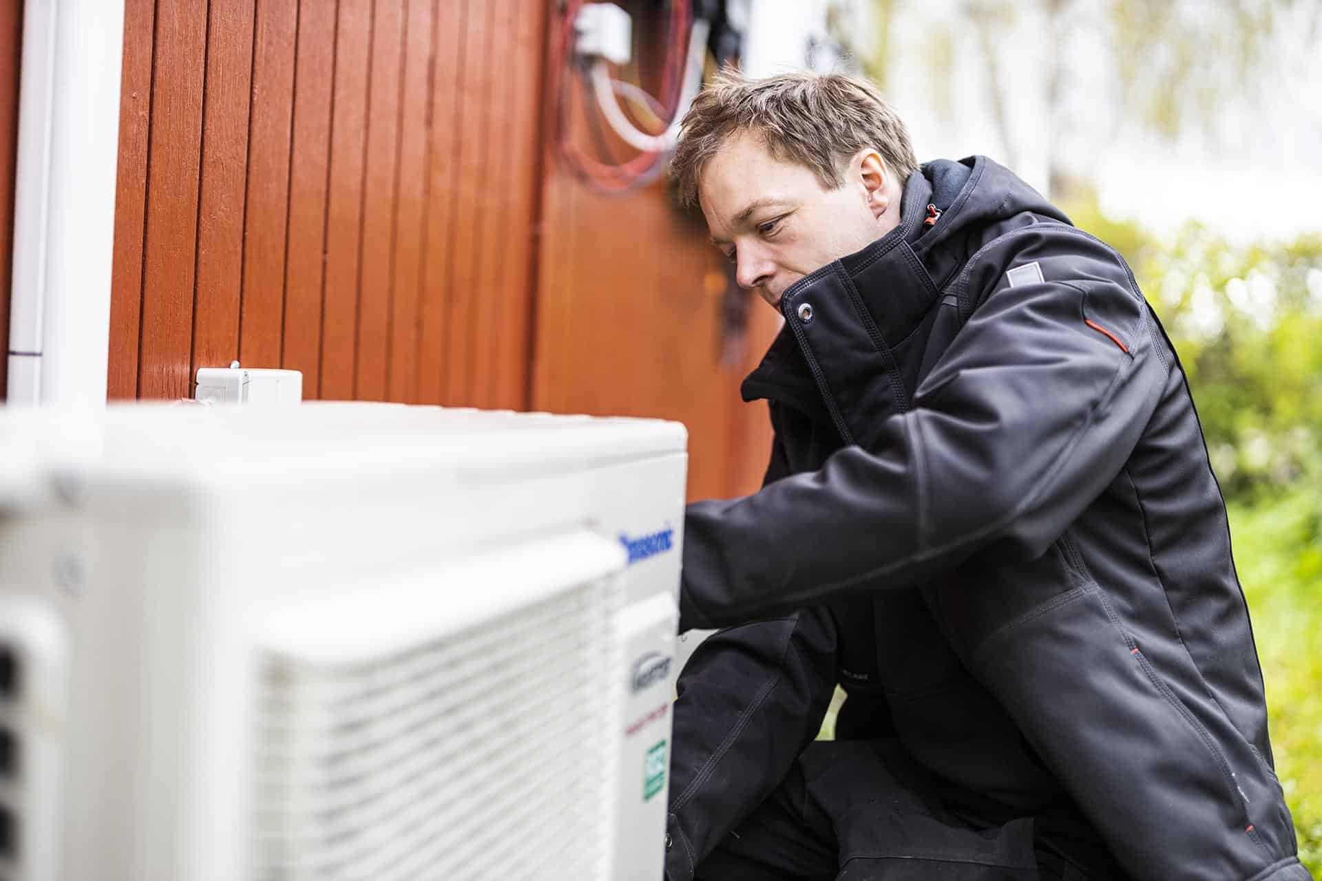 Montering af ventilationsløsning