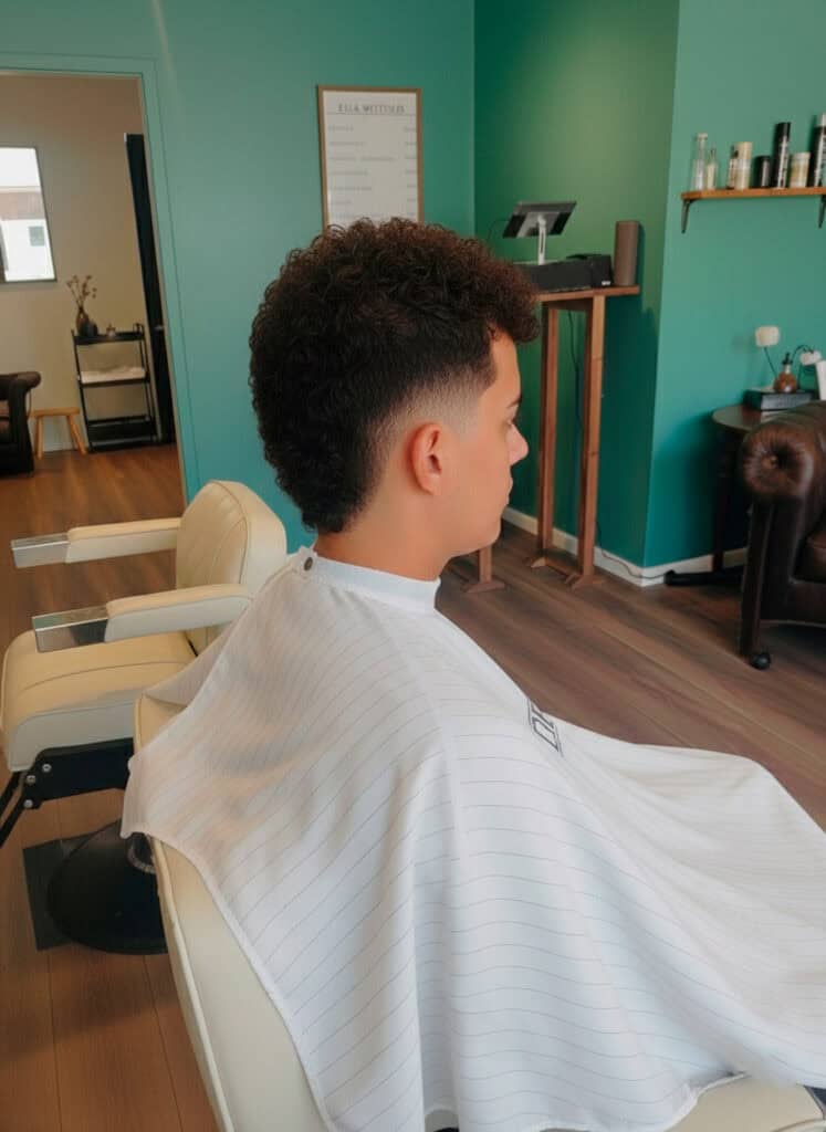 Detaljeret herreklip og trimning hos The Barberhaus frisør i Bagsværd