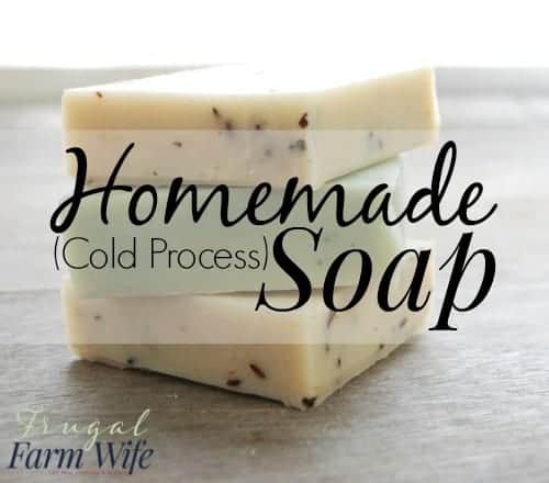 basic homemade soap