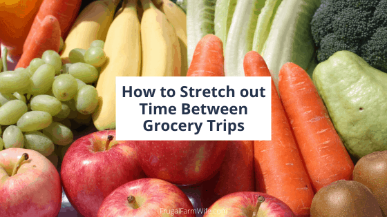 stretch out your grocery shopping trips!