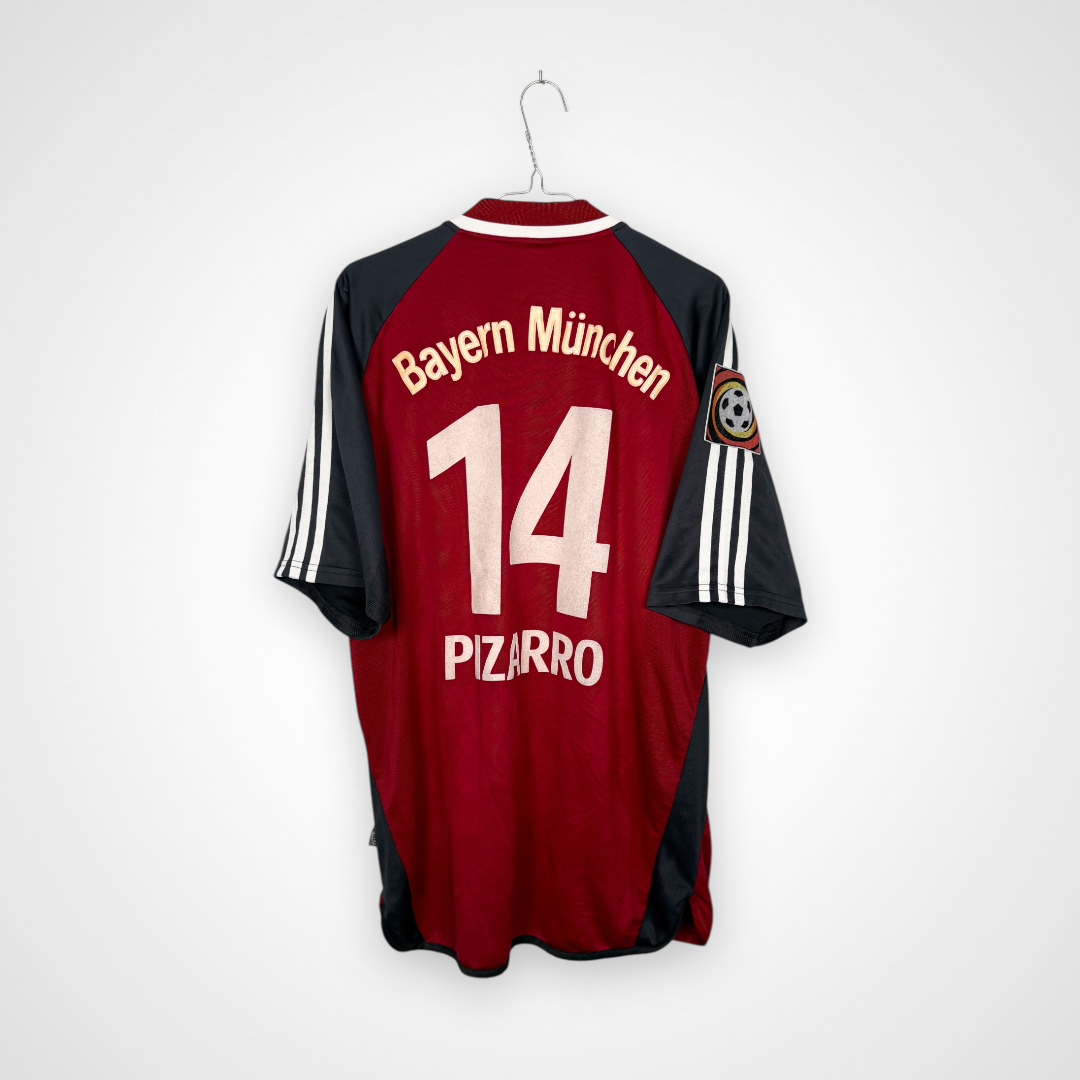 Koszulka piłkarska FC Bayern Monachium 2001/02 Home 14 Pizarro [XL]
