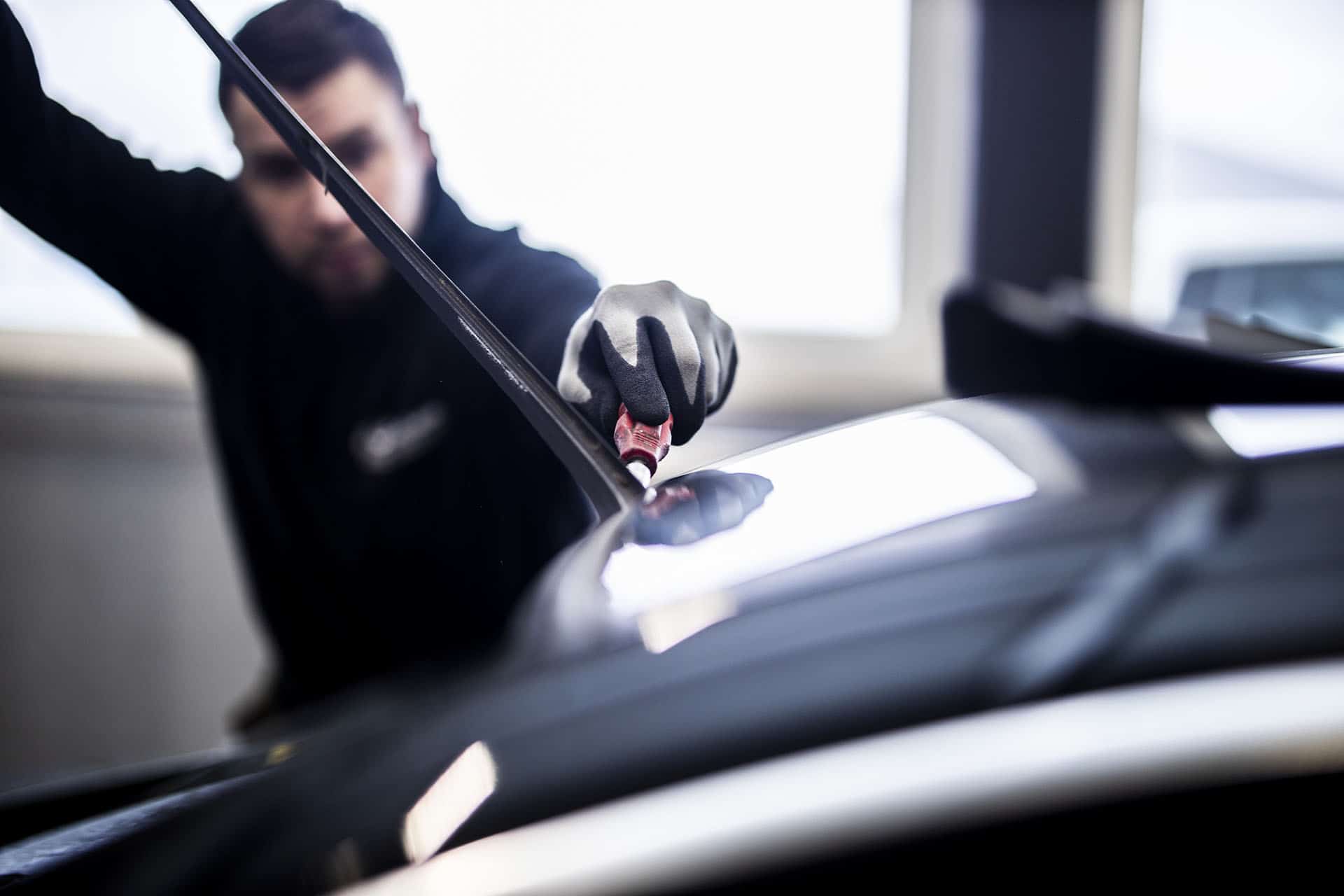 Autoglas udskiftning