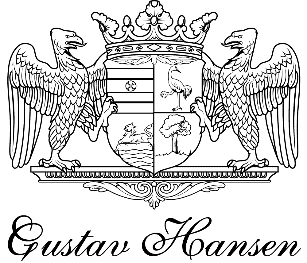 Gustav Hansen våbenskjoldslogo