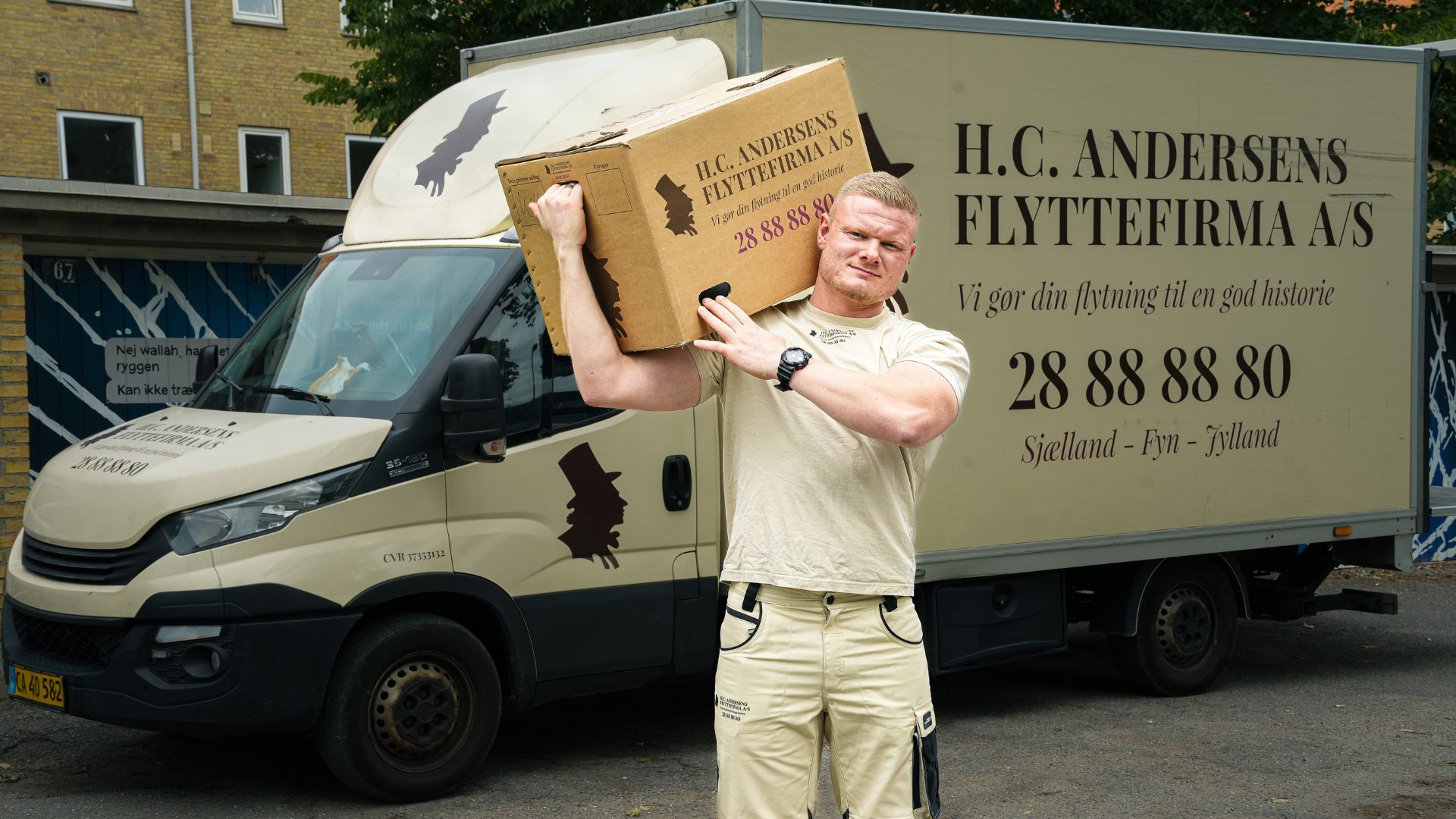 Flyttefirma som svarer på hvad koster flyttemænd?