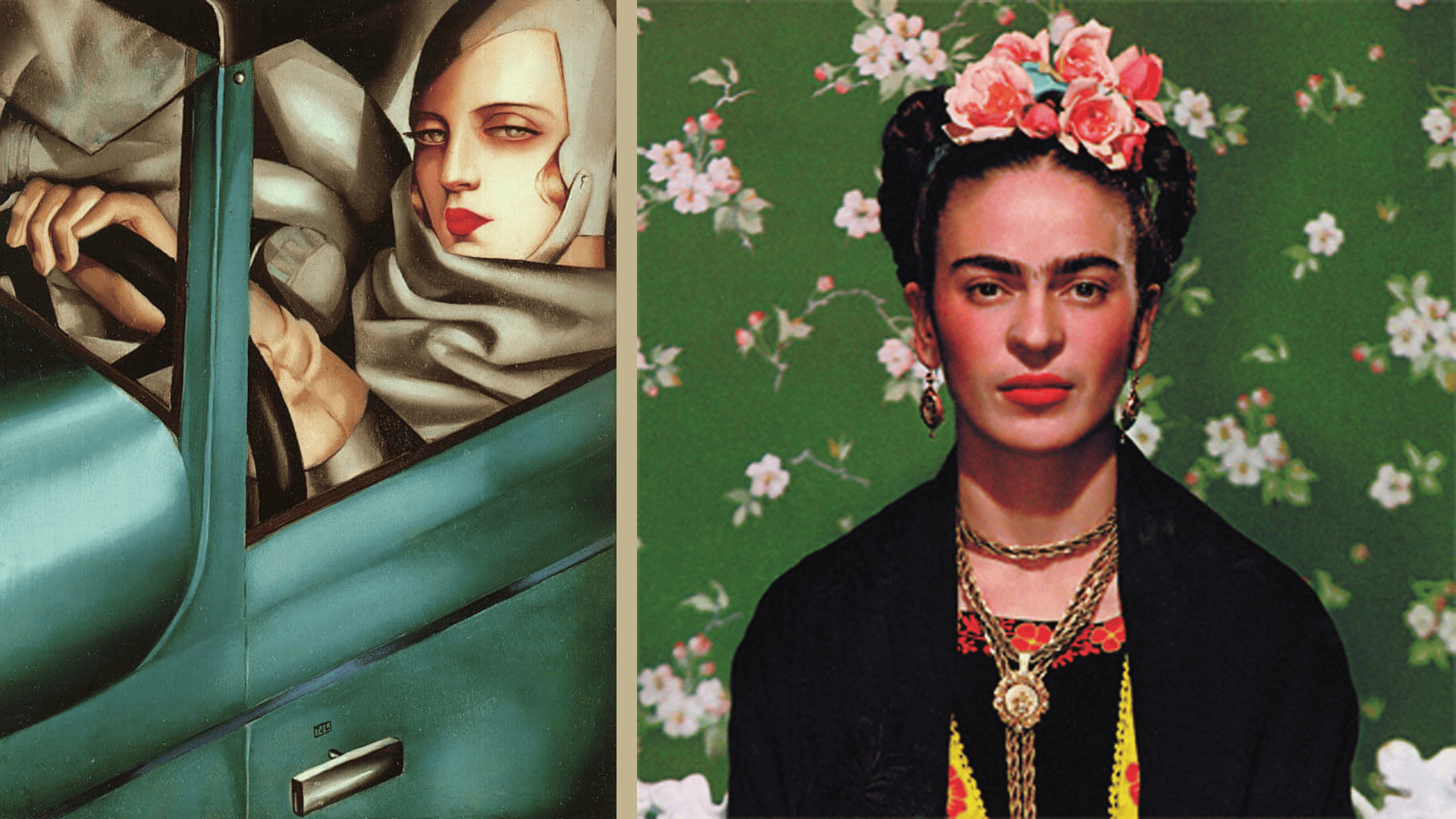 Ikonikus női karakterek | Frida Kahlo és Tamara Lempicka