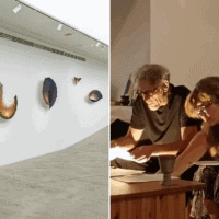 Fiktív könyvbemutató + tárlatvezetés