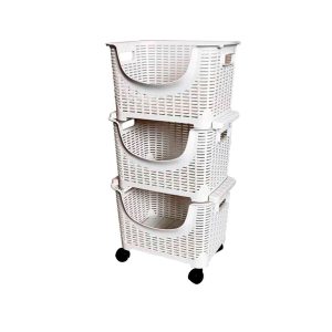 Cesta Apilable Set de 3