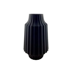 Florero Vidrio Negro 30 cm.