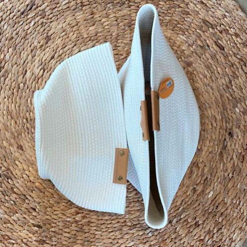 Cesta de Cuerda de Algodón Flexible, 2 Pzas - Imagen 6
