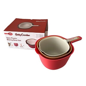 Bowls para Mezcla Betty Crocker - Set 3 piezas