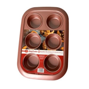 Molde para Muffin Betty Crocker Línea Pink, 6 Espacios
