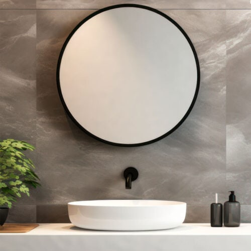 Espejo de Pared Redondo 60 cm