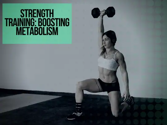 A vibrant and energetic fitness landscape showcasing various activities like running, cycling, strength training, and yoga in an outdoor setting for burning calories