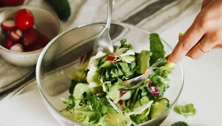 Preparing healthy food