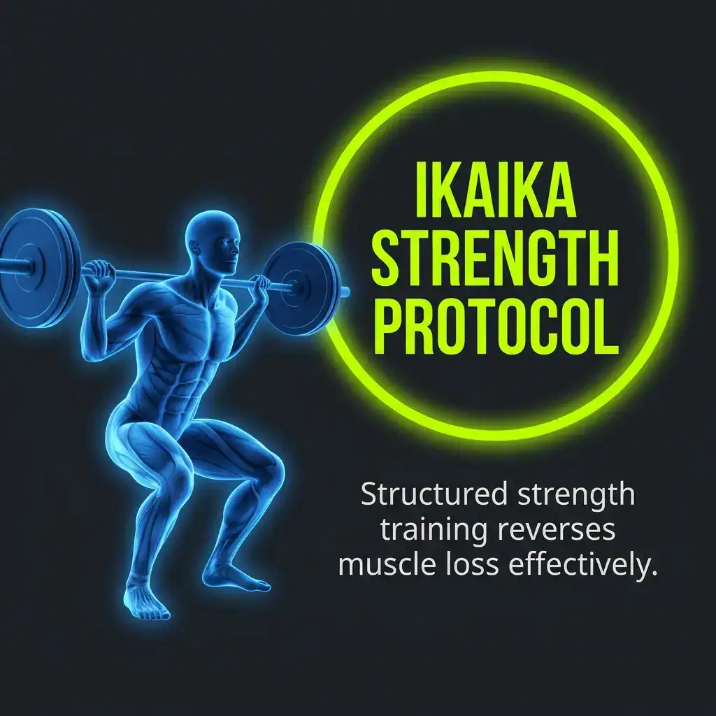  Woman doing progressive strength training at IKAIKA Personal Fitness Durham to avoid muscle loss