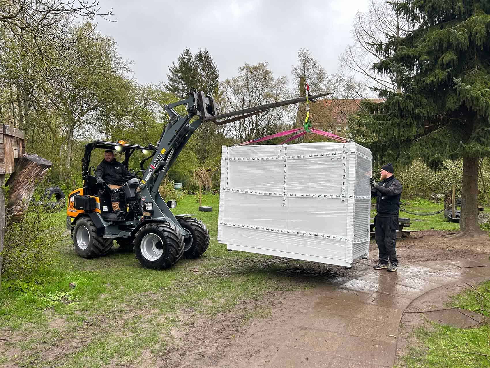 Levering af store varmepumper til erhverv