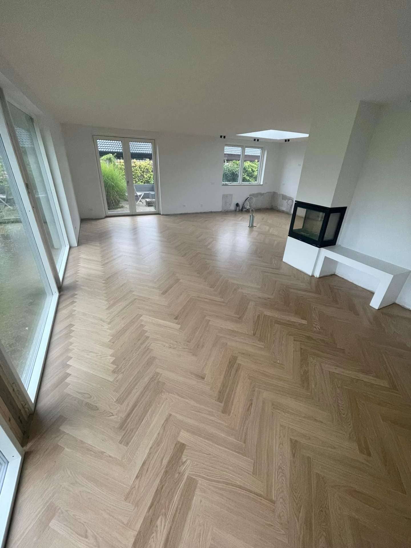 sildeben lagt på renovering af hus