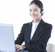 専門のオペレーターが受付