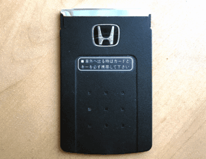 HONDAカードキー　オデッセイ