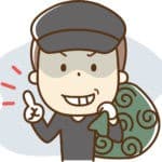 鍵のトラブル解決のプロ、緊急鍵屋さんのイラスト。.