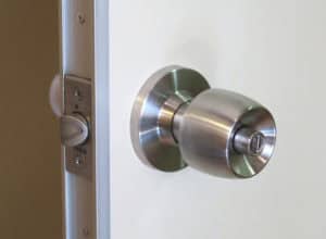 室内ドアのドアノブ（モノコック錠）