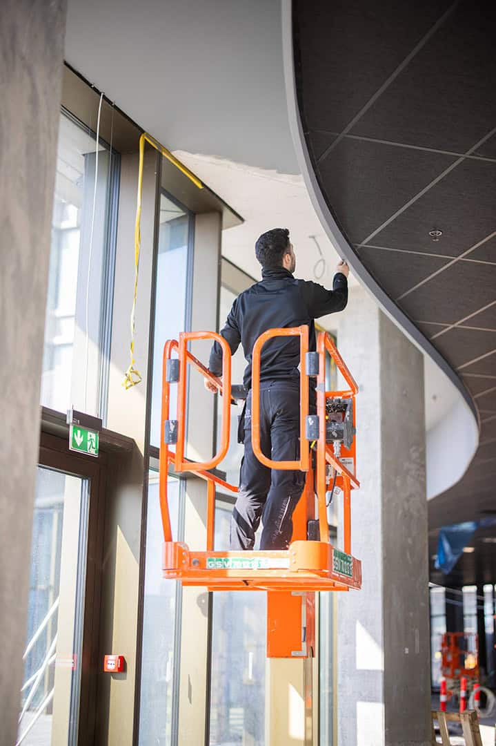 Igangværende totalentreprise i København på stort byggeri