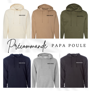 Précommande coton ouaté papa poule