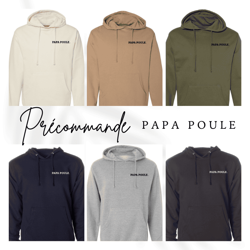 Précommande coton ouaté papa poule