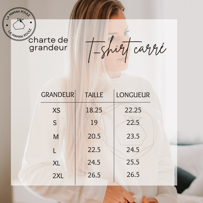chandail manche courte maman poule sunset – Image 2