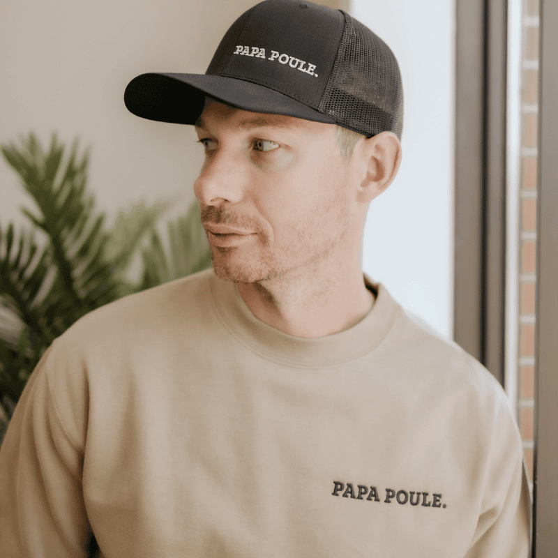 Casquette papa poule