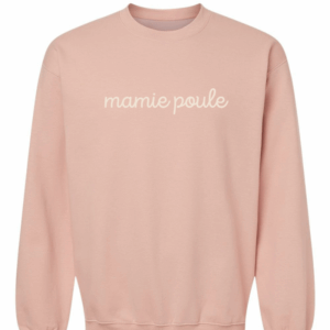 crewneck mamie poule