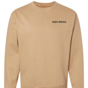 crewneck papa poule