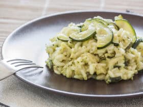 Risotto aux courgettes au Cookeo
