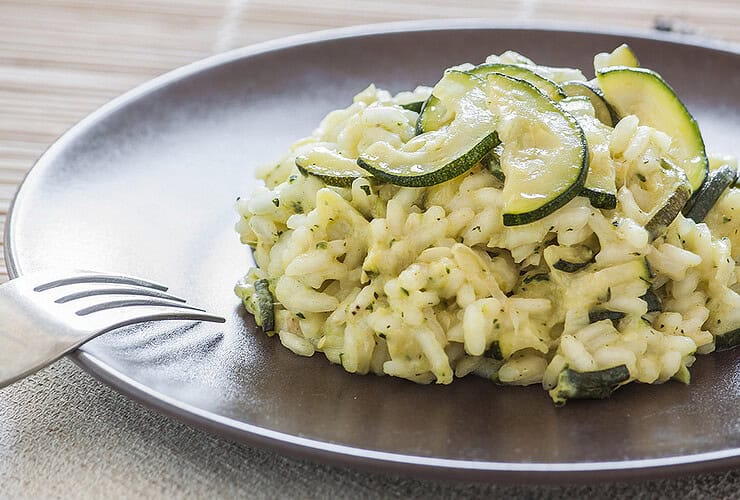 Risotto aux courgettes au Cookeo