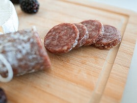 Saucisson de canard maison