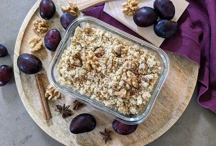 Crumble sans beurre