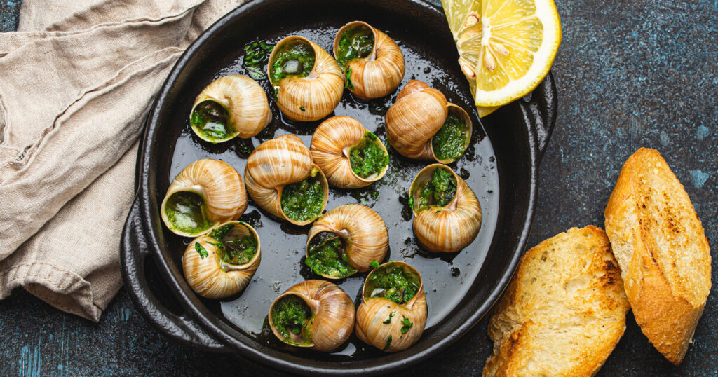 recette escargot de bourgogne sans coquille